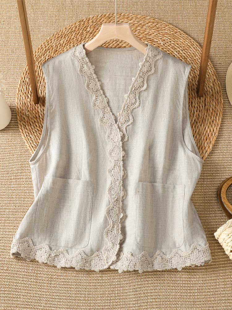Summer Clothing Layering - High-End Hollow out Hook Flower Women's