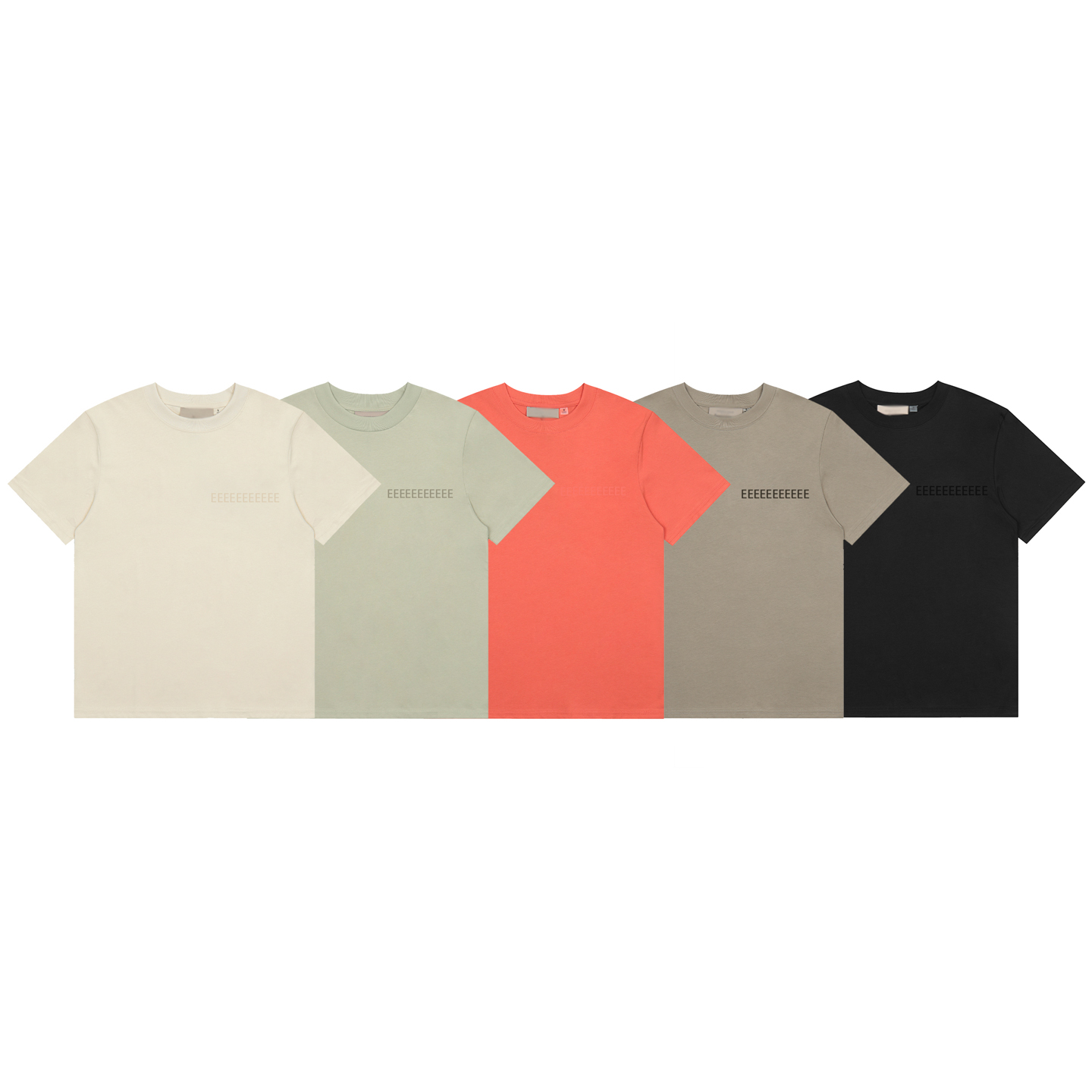 Summer Quotes - 23SS Men's classic T-shirt set, couple