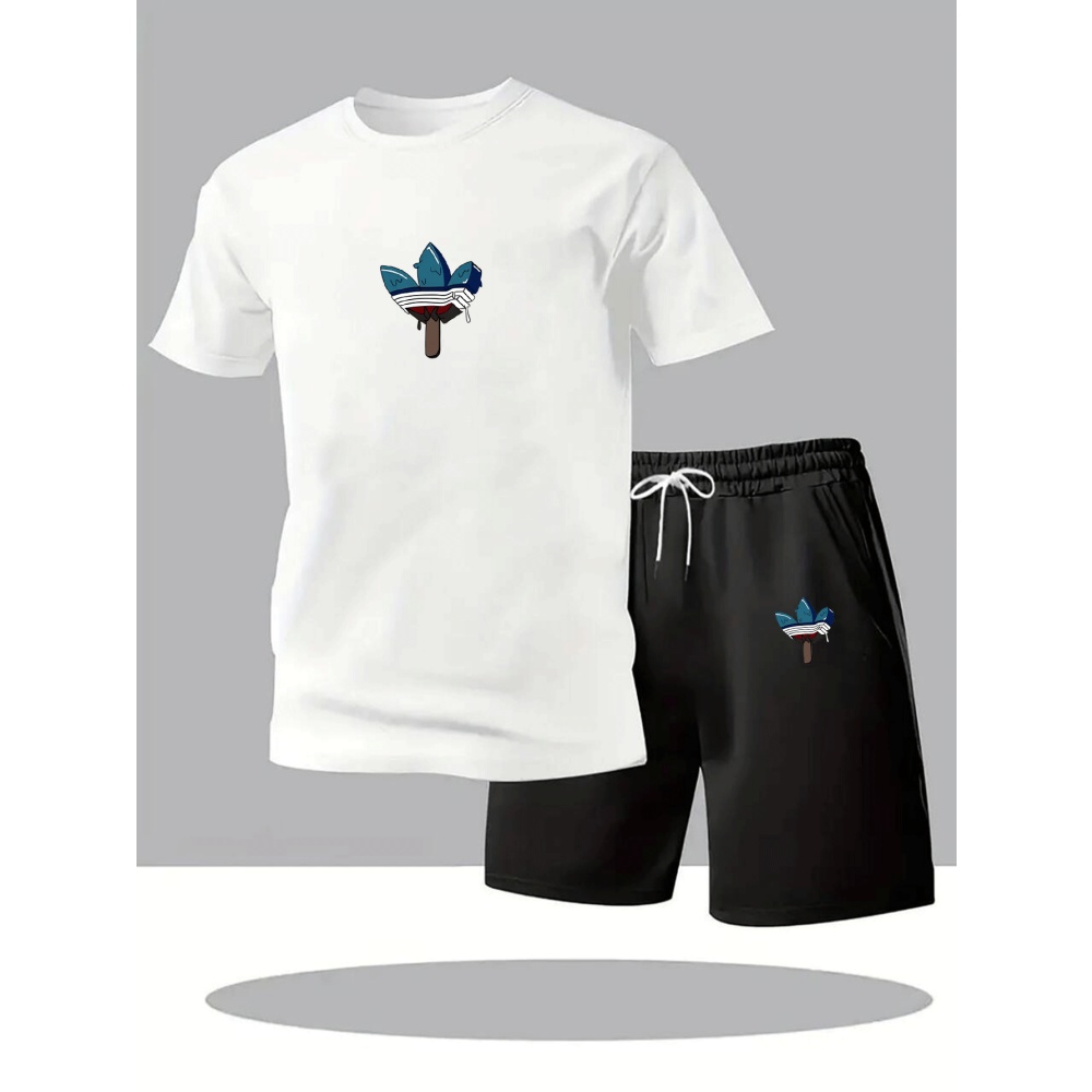 Summer Clothes Fashion - Summer Men's Sets Fashion Tracksuit Men