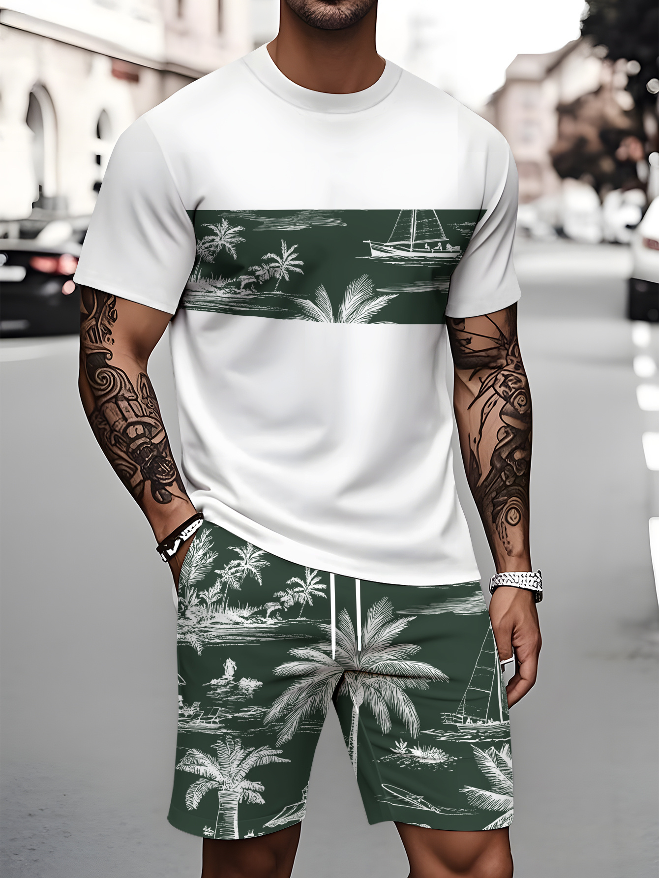 Summer Clothes Fashion - 2026 Summer Fashion T-Shirt and Shorts