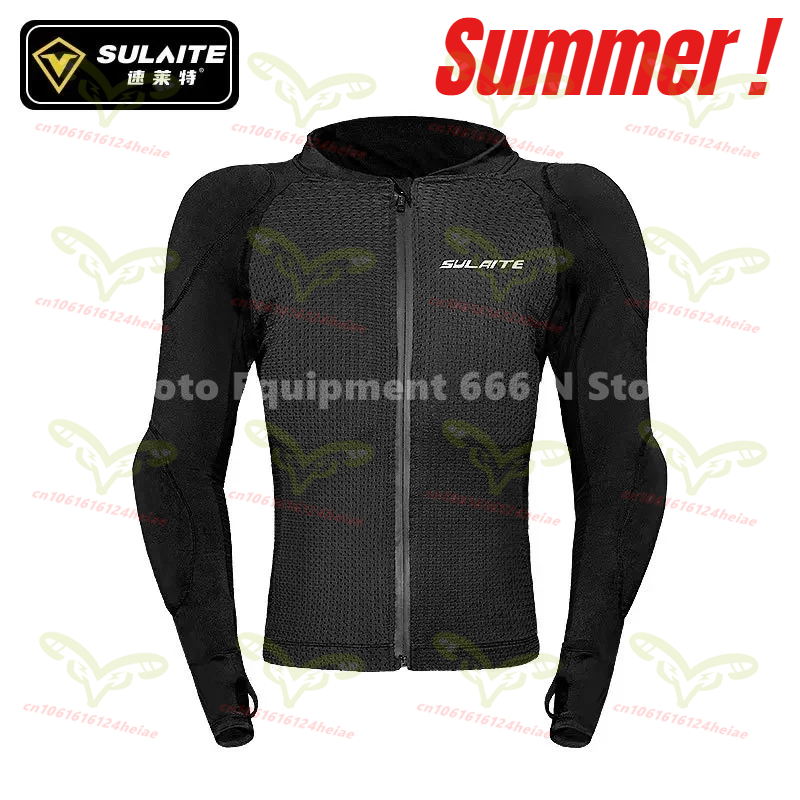 Summer Clothing Motorcycle - Sulaite Men Motorcycle Jacket Body Armor