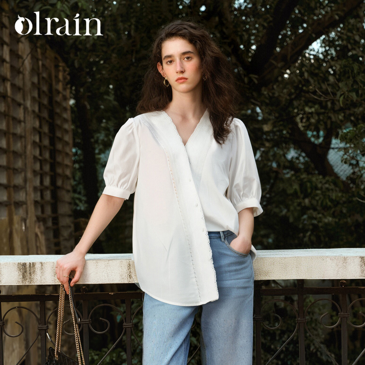 Summer Clothing In French - OLrain Women's Shirts 2026 Summer French