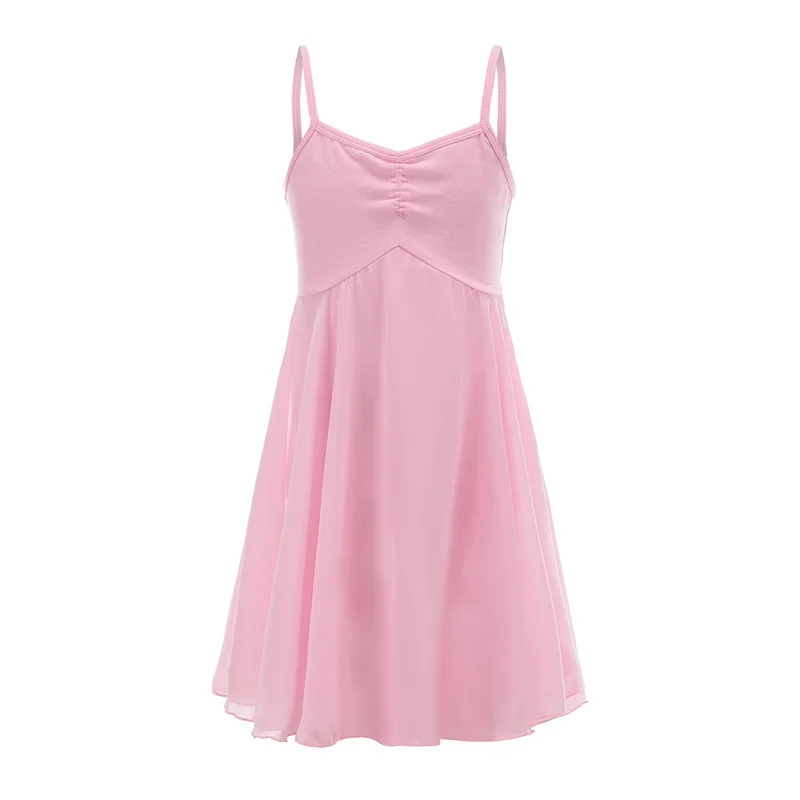 Summer Clothing Girls - Children Summer Pink Ballet Dress Toddler