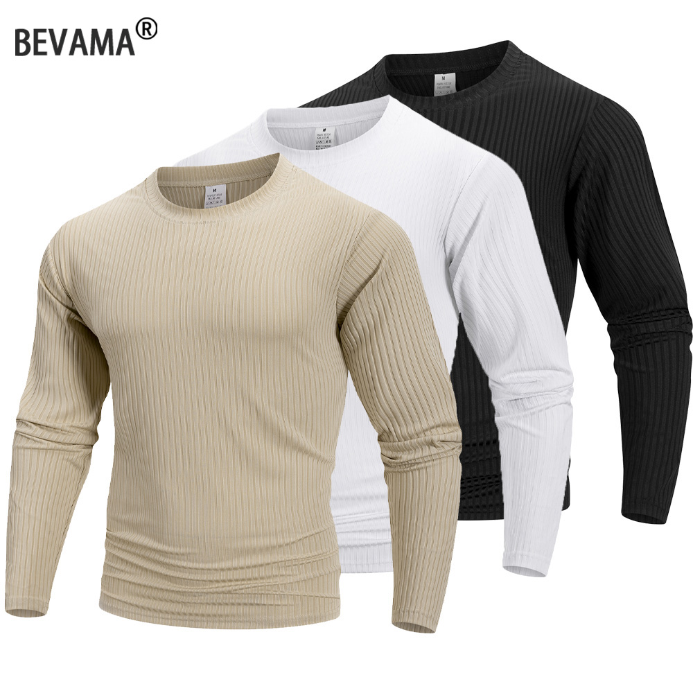 Summer Clothing - Spring Summer Men's Crew Neck Long