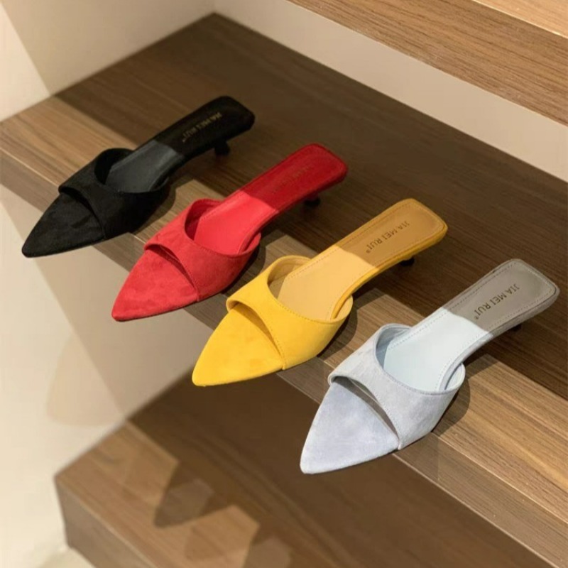 Summer Clothing Fabric - Designer Luxury Sexy Thin High Heel