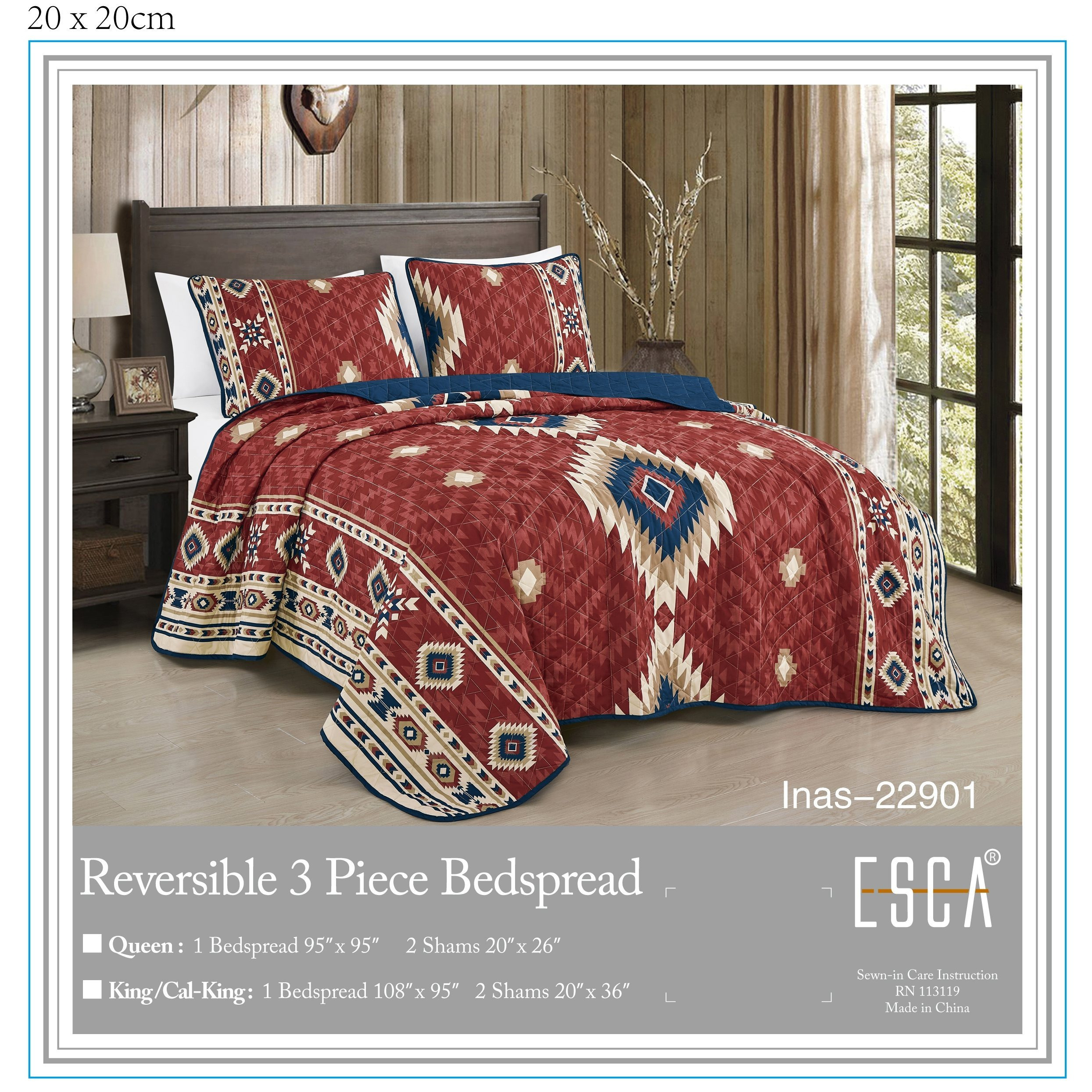 Southwestern Aztec Reversible  – Summer Quilt recenzja i cena