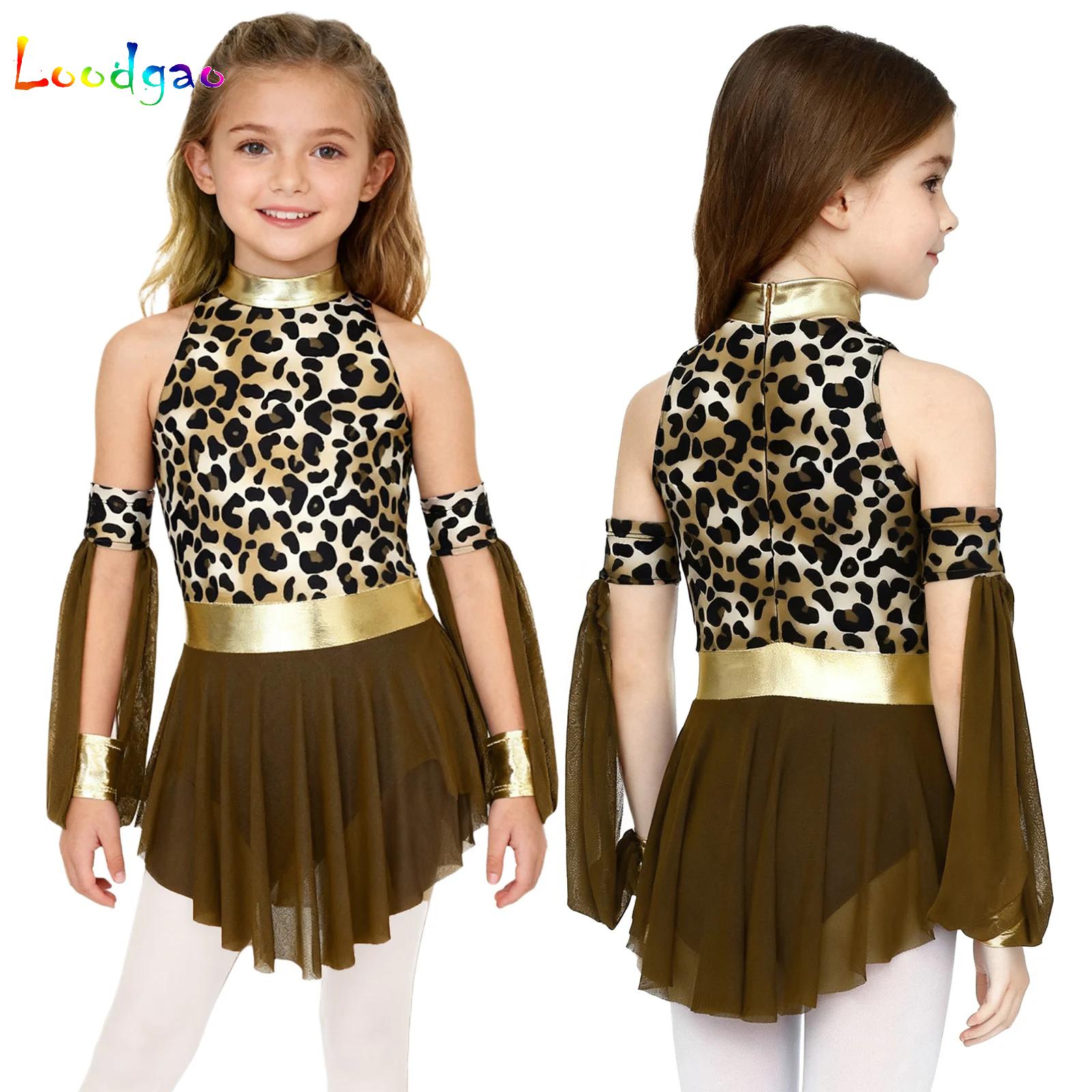 Kids Leopard Savage Caveman Cr – Summer Clothing Girls recenzja i cena