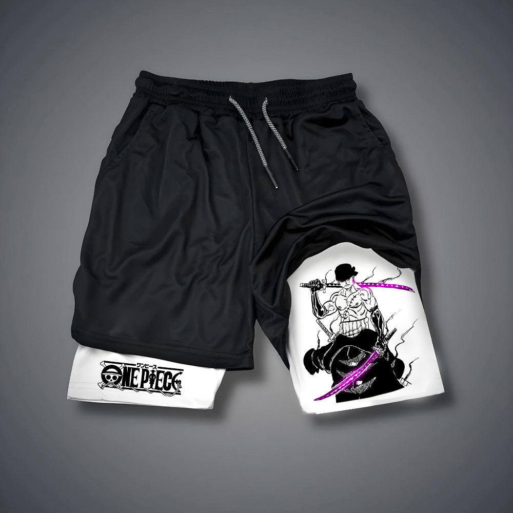 One Piece Men's Shorts Double  – Summer Clothing Layering recenzja i cena
