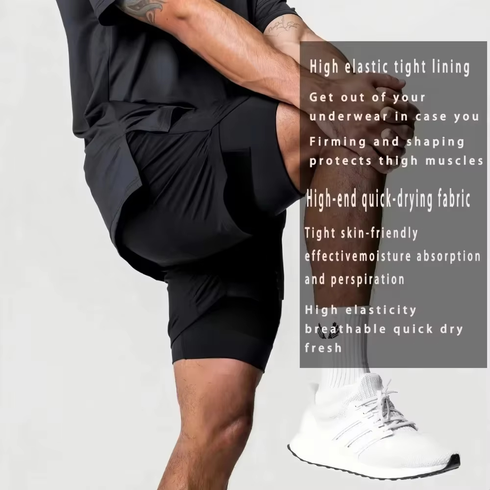 One Piece Men's Shorts Double  – Summer Clothing Layering recenzja i cena