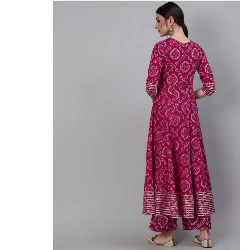 Indian Pure Cotton Rose Red Pr – Summer Clothing Pakistan recenzja i cena
