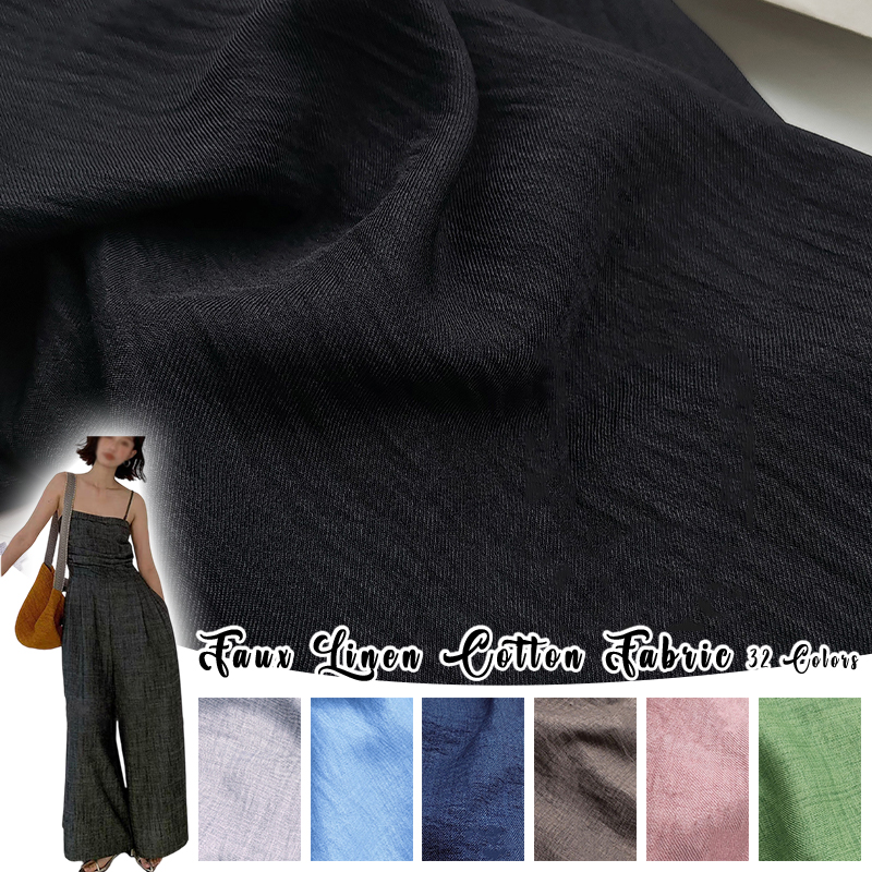 Slightly Wrinkled Soft Breatha – Summer Clothing Fabric recenzja i cena