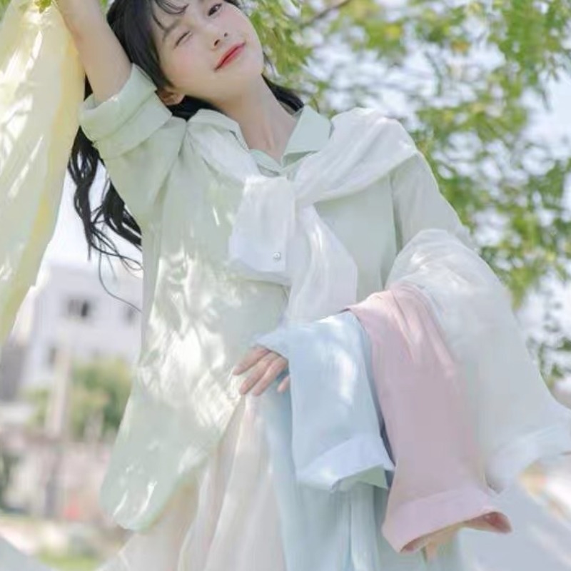 Candy Color Shirts for Women S – Summer Clothing Young Women recenzja i cena
