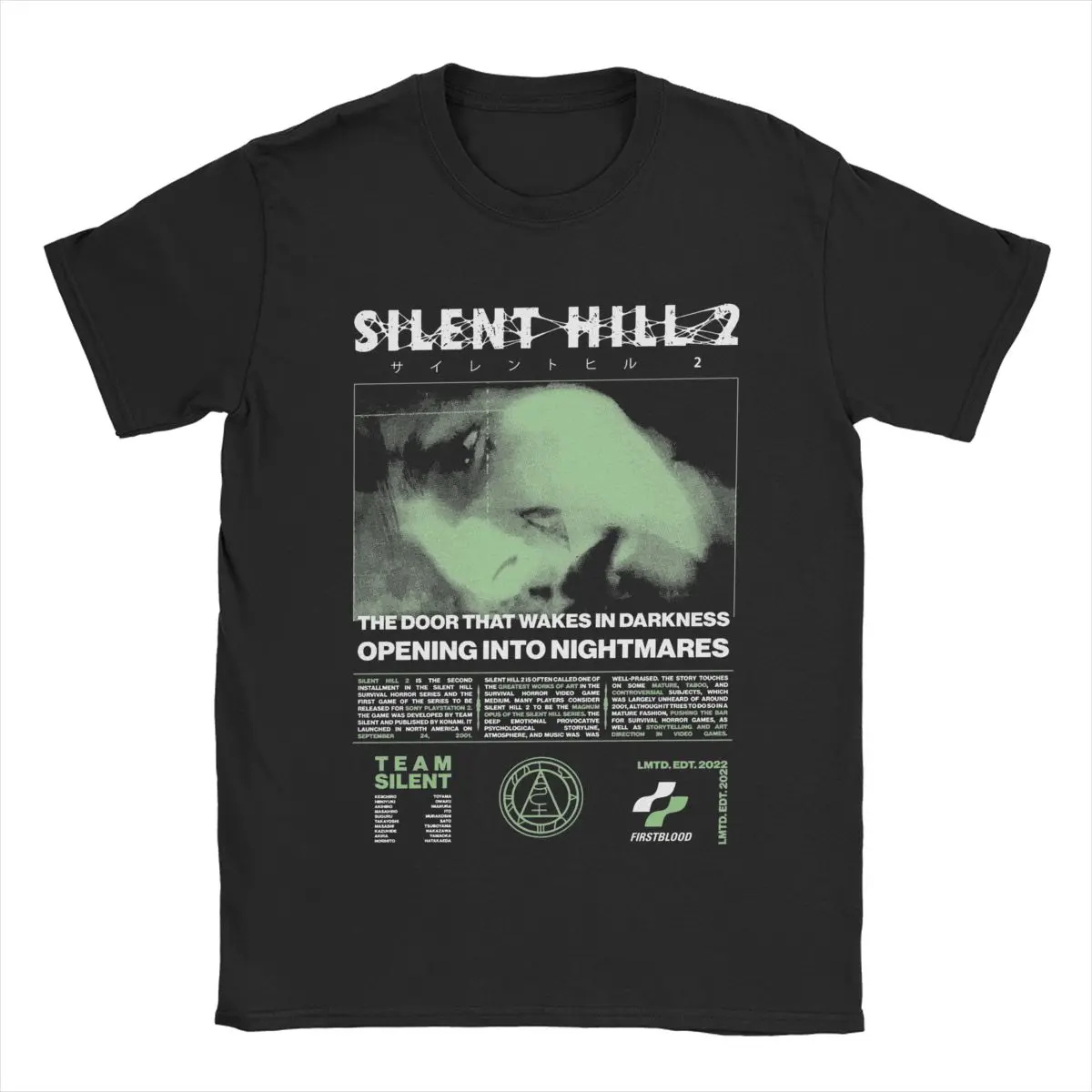 Men Silent Hill 2 T Shirts Cot – Summer Hill Clothing recenzja i cena