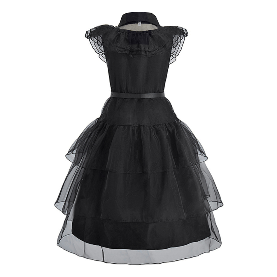 Girl Costume Kids Cosplay Blac – Summer Clothing Layering recenzja i cena