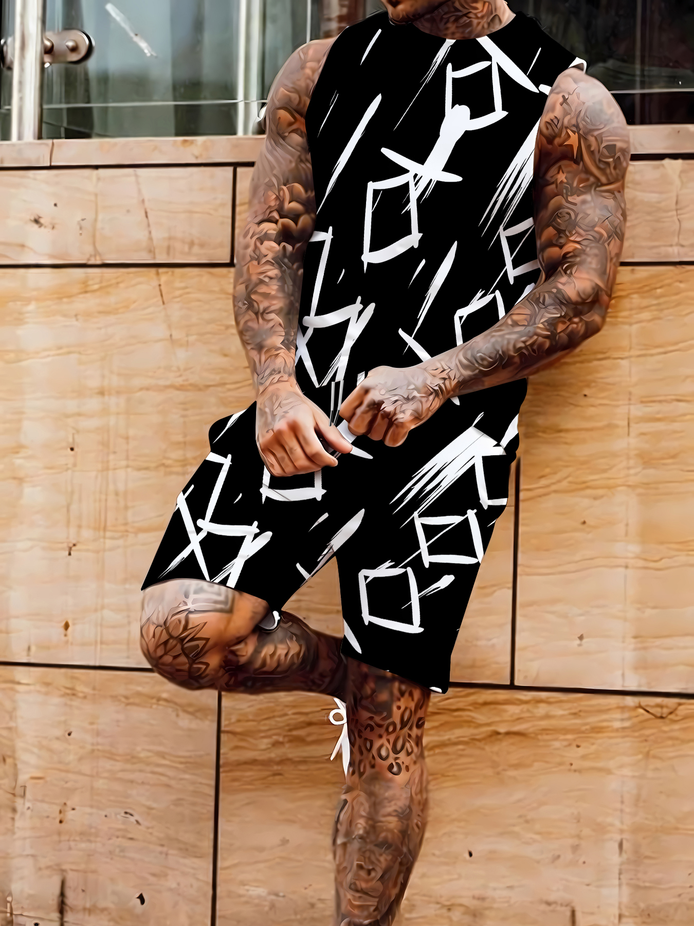 Men's Compression Tank Top and – Summer Clothing recenzja i cena