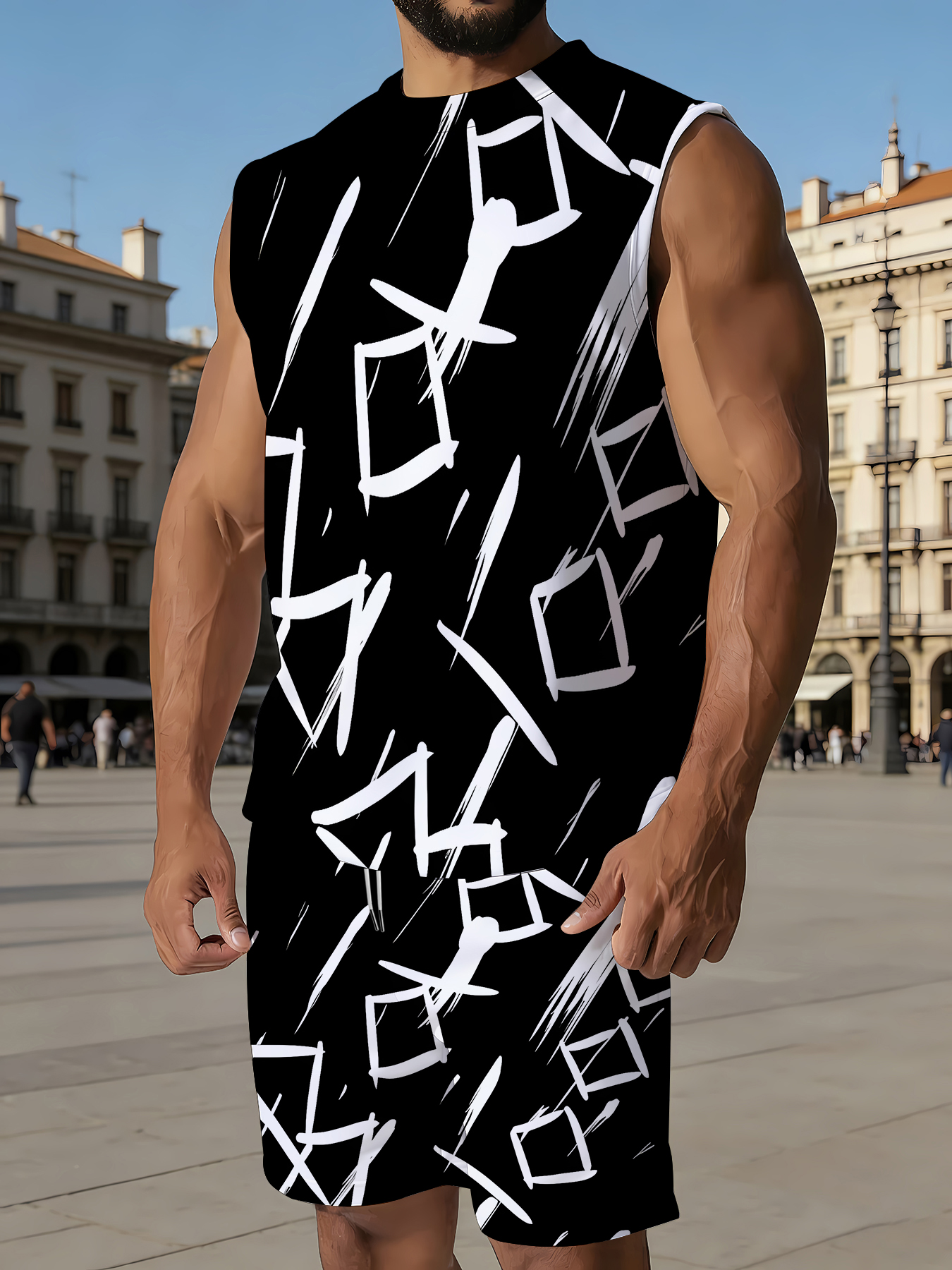 Men's Compression Tank Top and – Summer Clothing recenzja i cena