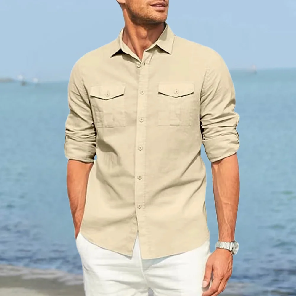 Autumn New Men's Pure Color Sh – Summer Quilt recenzja i cena