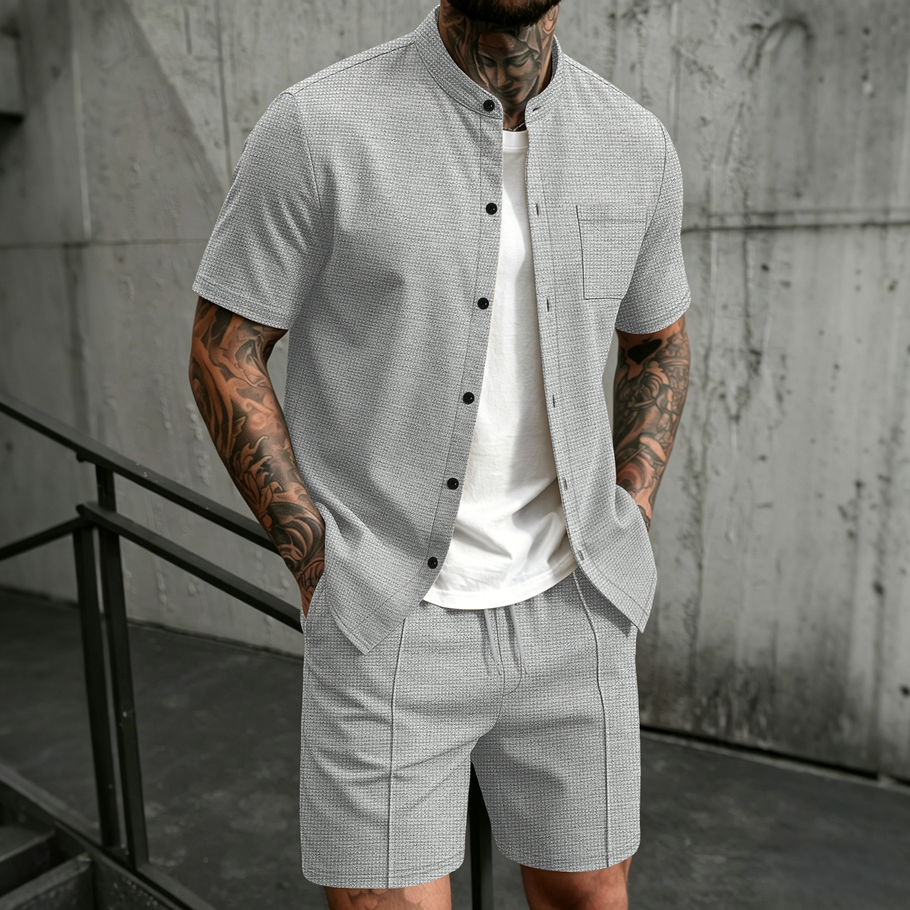 Men's 2 Piece Outfit, Stand Co – Summer Clothing Types recenzja i cena