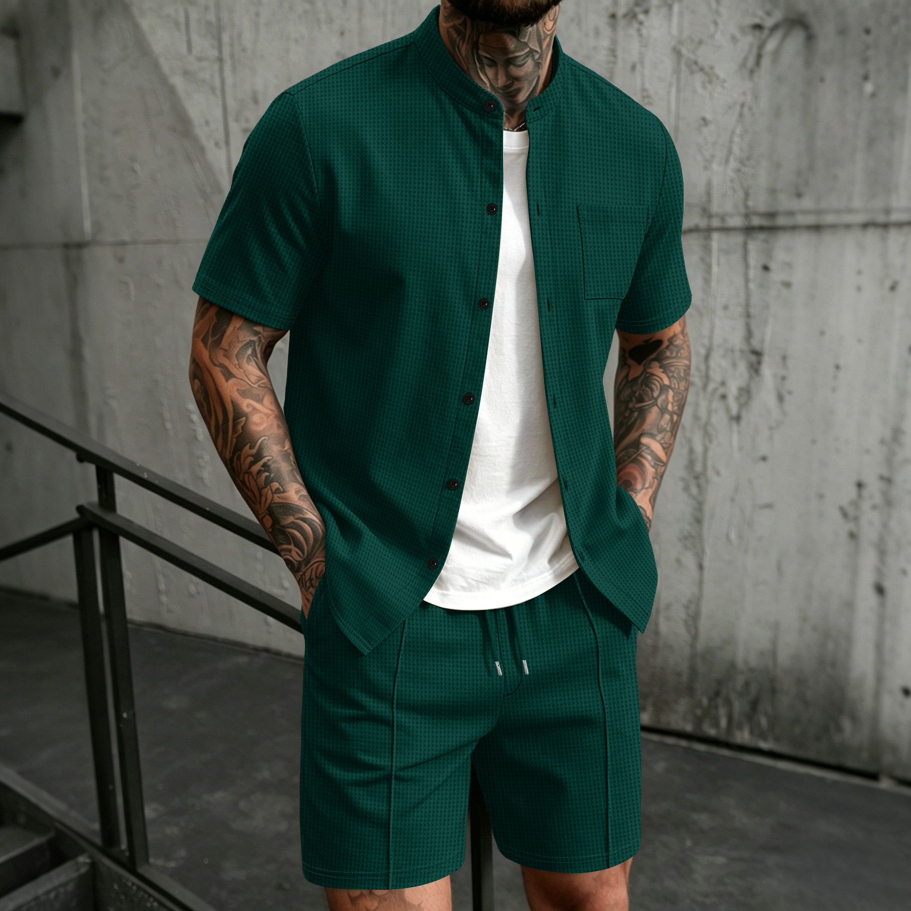 Men's 2 Piece Outfit, Stand Co – Summer Clothing Types recenzja i cena