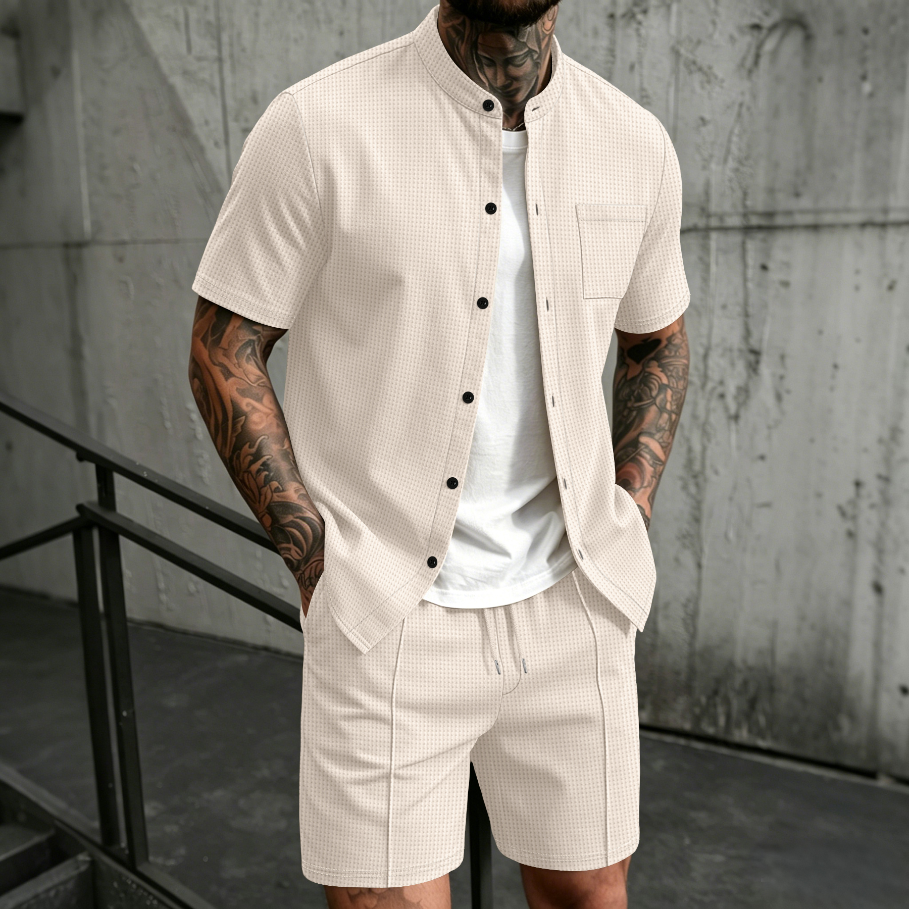 Men's 2 Piece Outfit, Stand Co – Summer Clothing Types recenzja i cena