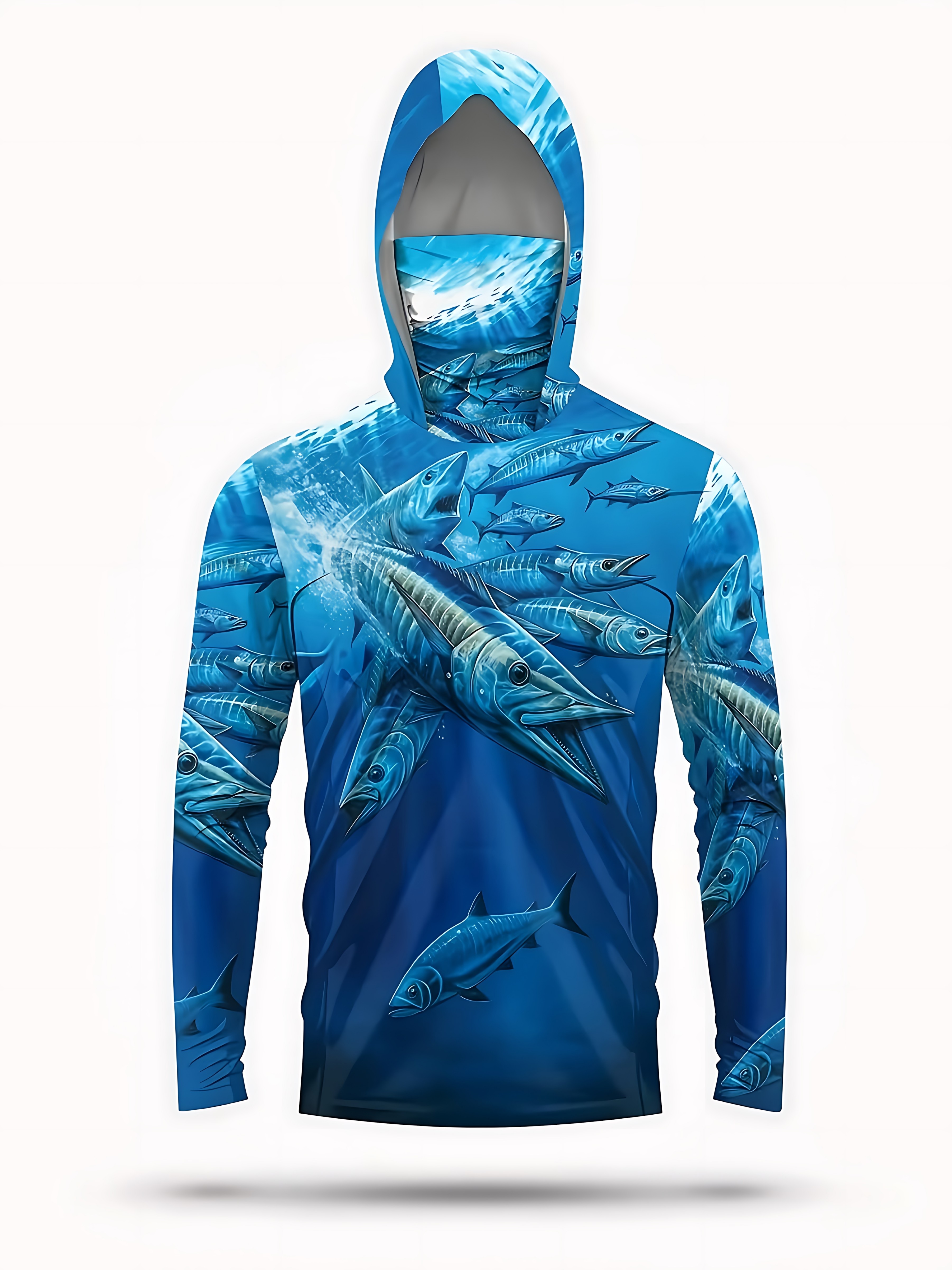 Fishing Shirt Hooded Men Fishi – Summer Clothing Types recenzja i cena