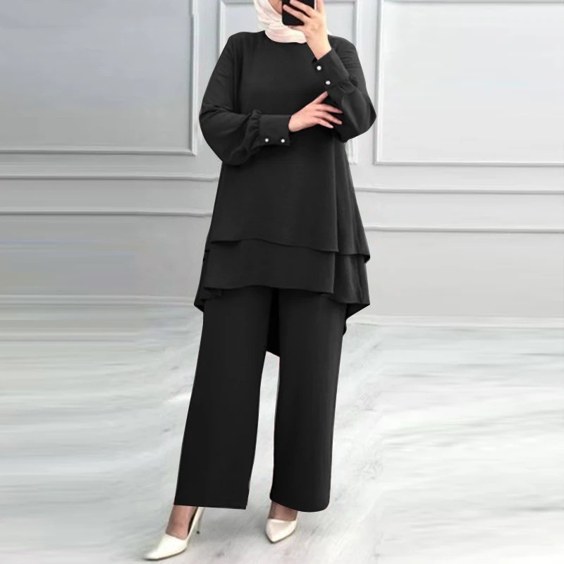 Muslim New Women's Clothing Se – Summer Clothing Layering recenzja i cena