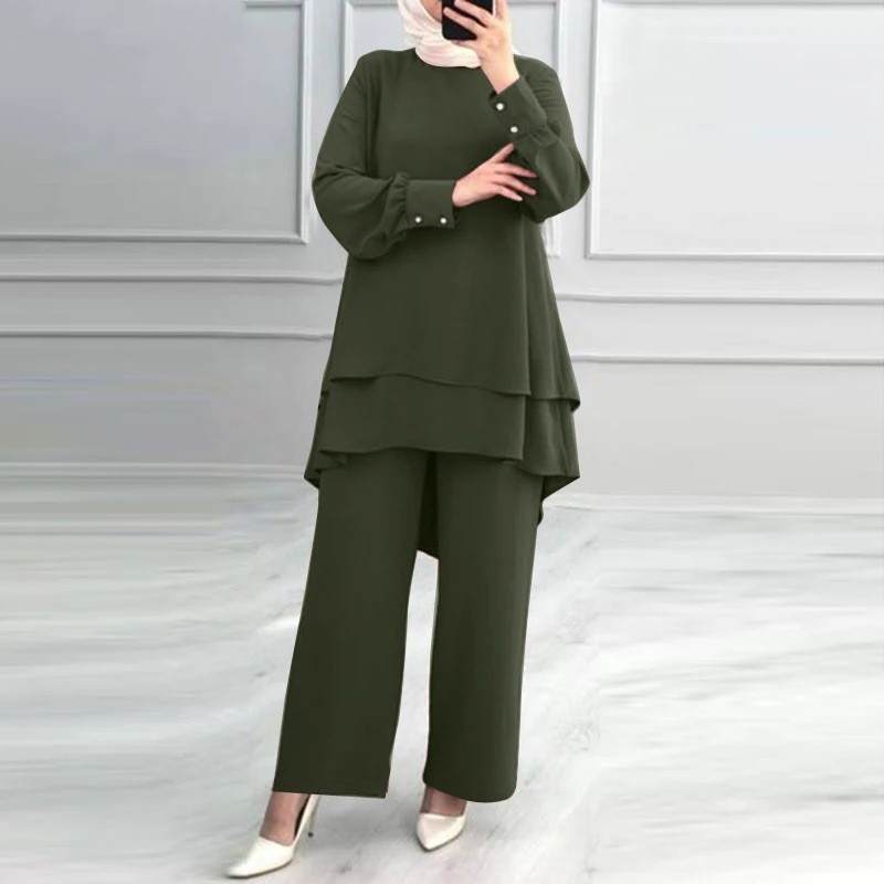 Muslim New Women's Clothing Se – Summer Clothing Layering recenzja i cena