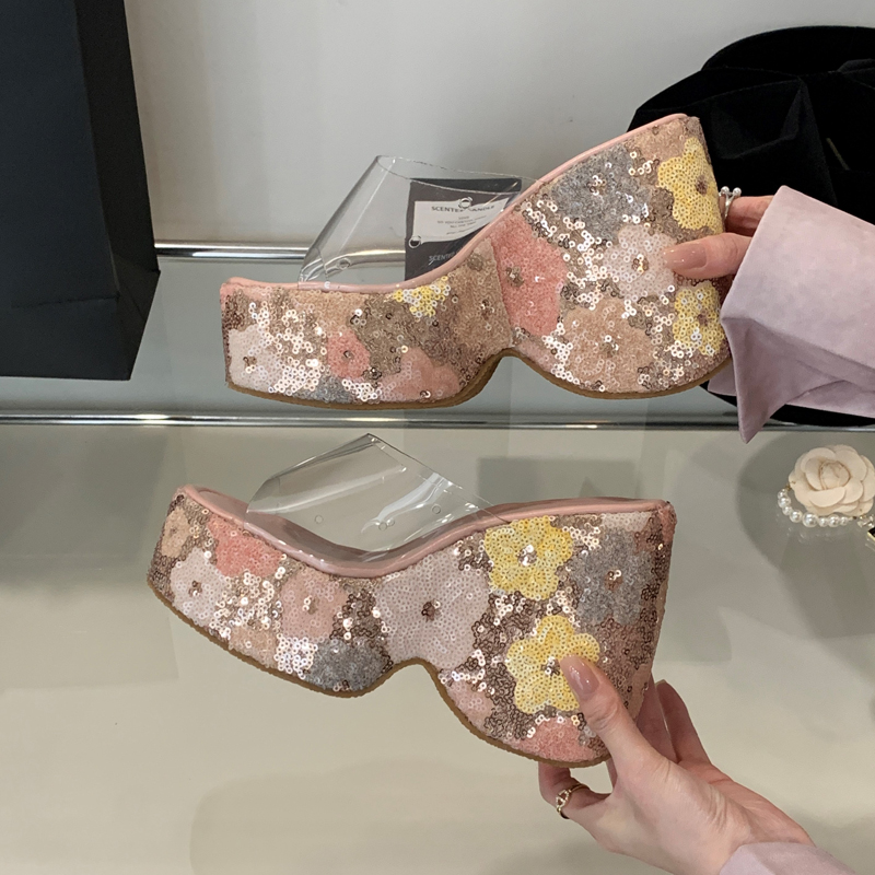 13CM Wedge Heels Women Platfor – Summer Clothing Fabric recenzja i cena