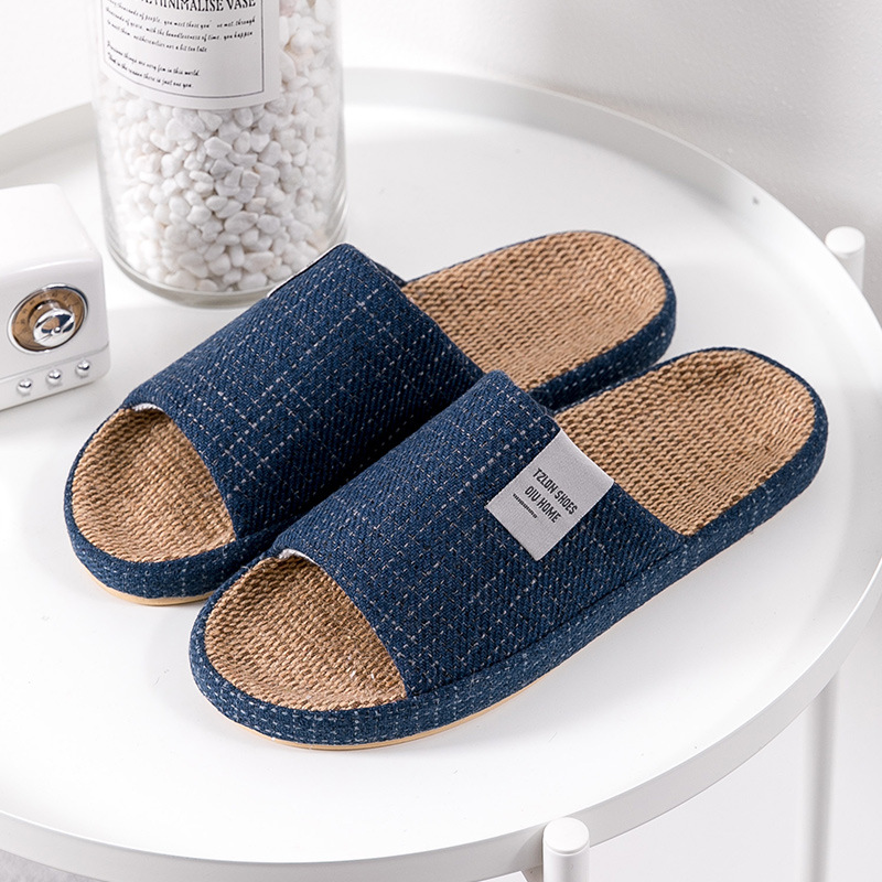 Men's Breathable Linen Slipper – Summer Clothing Fabric recenzja i cena