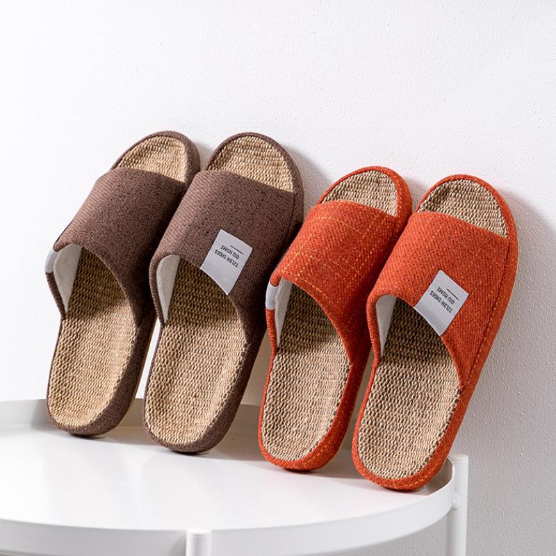 Men's Breathable Linen Slipper – Summer Clothing Fabric recenzja i cena