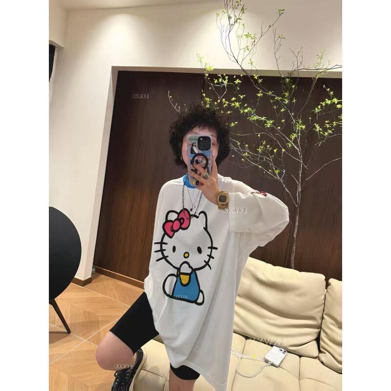 Long-Sleeved Hello Kitty Summe – Summer Clothing recenzja i cena
