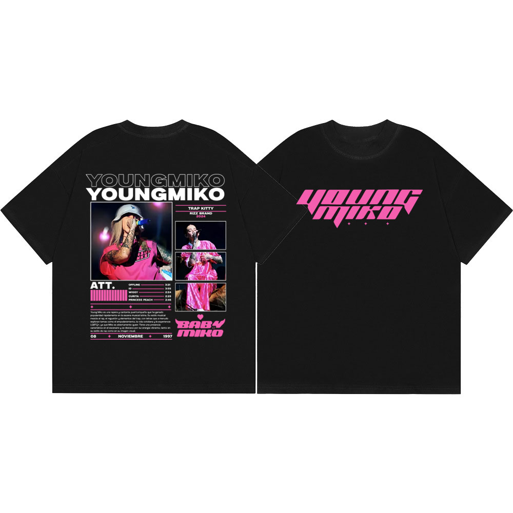 Rapper Young Miko Merch T Shir – Summer Clothing Young Women recenzja i cena