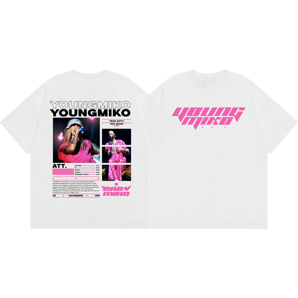Rapper Young Miko Merch T Shir – Summer Clothing Young Women recenzja i cena