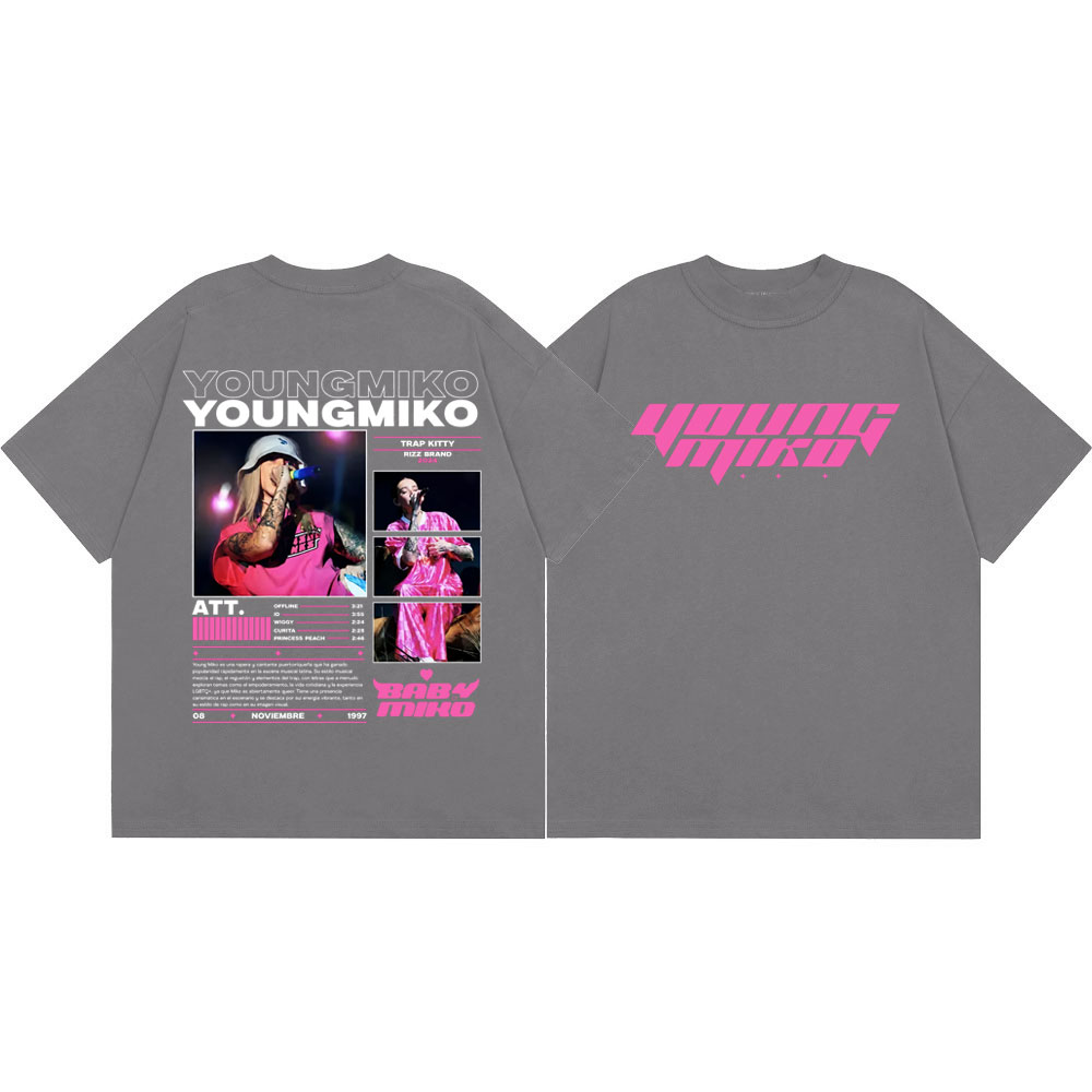 Rapper Young Miko Merch T Shir – Summer Clothing Young Women recenzja i cena