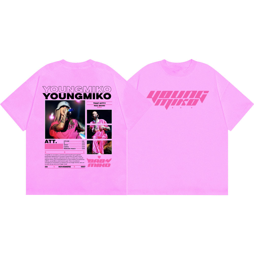 Rapper Young Miko Merch T Shir – Summer Clothing Young Women recenzja i cena