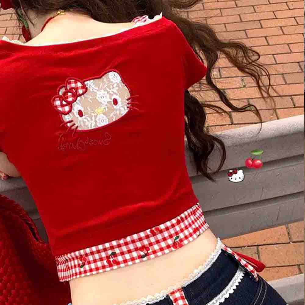 Hello Kitties Summer Women's S – Summer Clothing Girls recenzja i cena