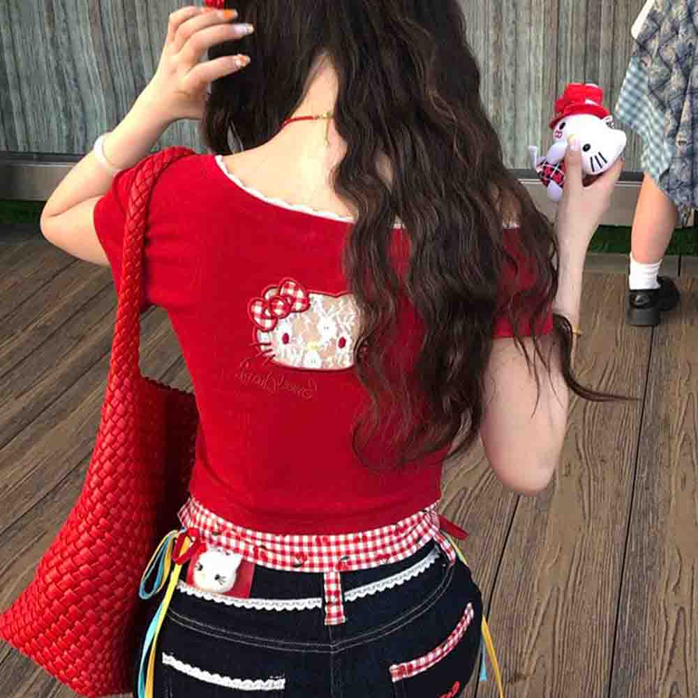 Hello Kitties Summer Women's S – Summer Clothing Girls recenzja i cena