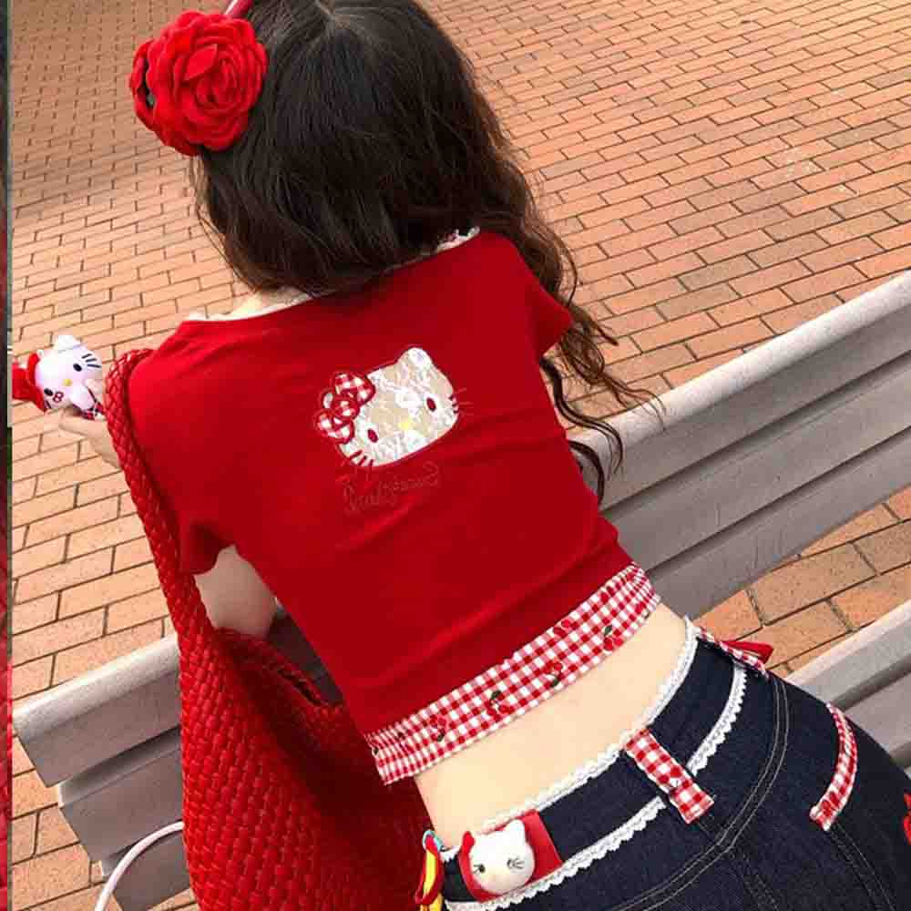 Hello Kitties Summer Women's S – Summer Clothing Girls recenzja i cena