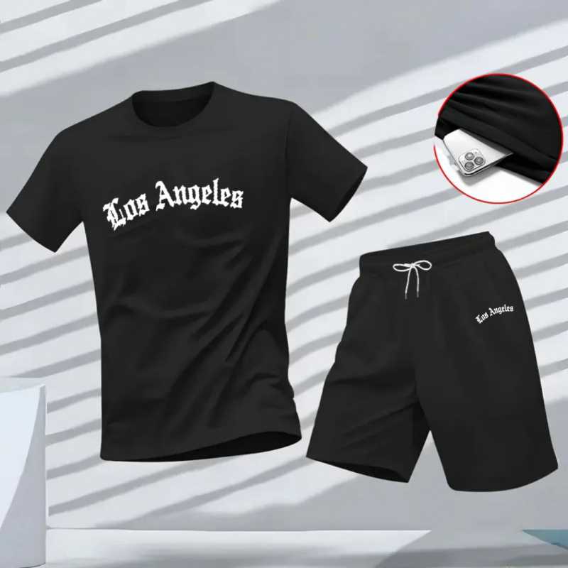 Men's Los Angeles Letter Print – Summer Quotes recenzja i cena