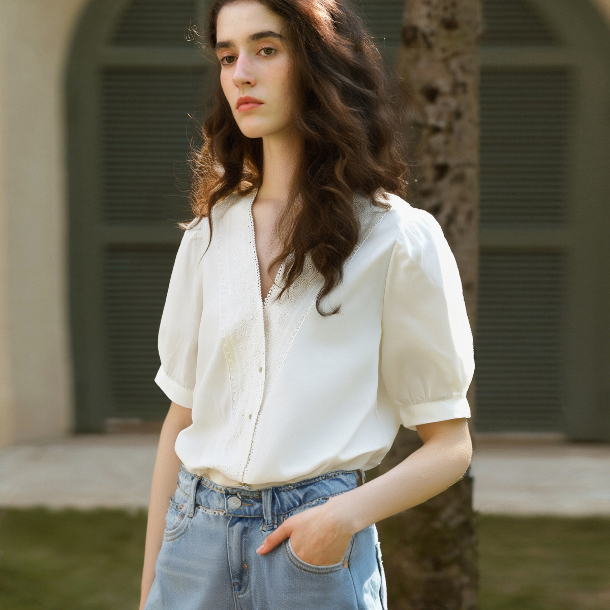 OLrain Women's Shirts 2026 Sum – Summer Clothing In French recenzja i cena