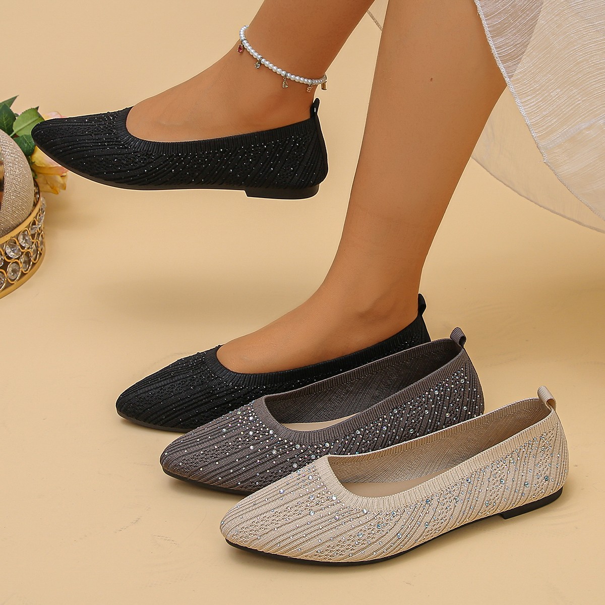 2026 new women's flat shoes la – Summer Clothing Fabric recenzja i cena