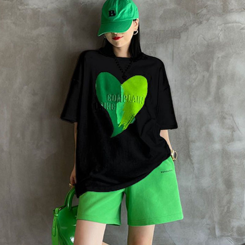 Fashion O-Neck Short Sleeve Sp – Summer Clothing Young Women recenzja i cena