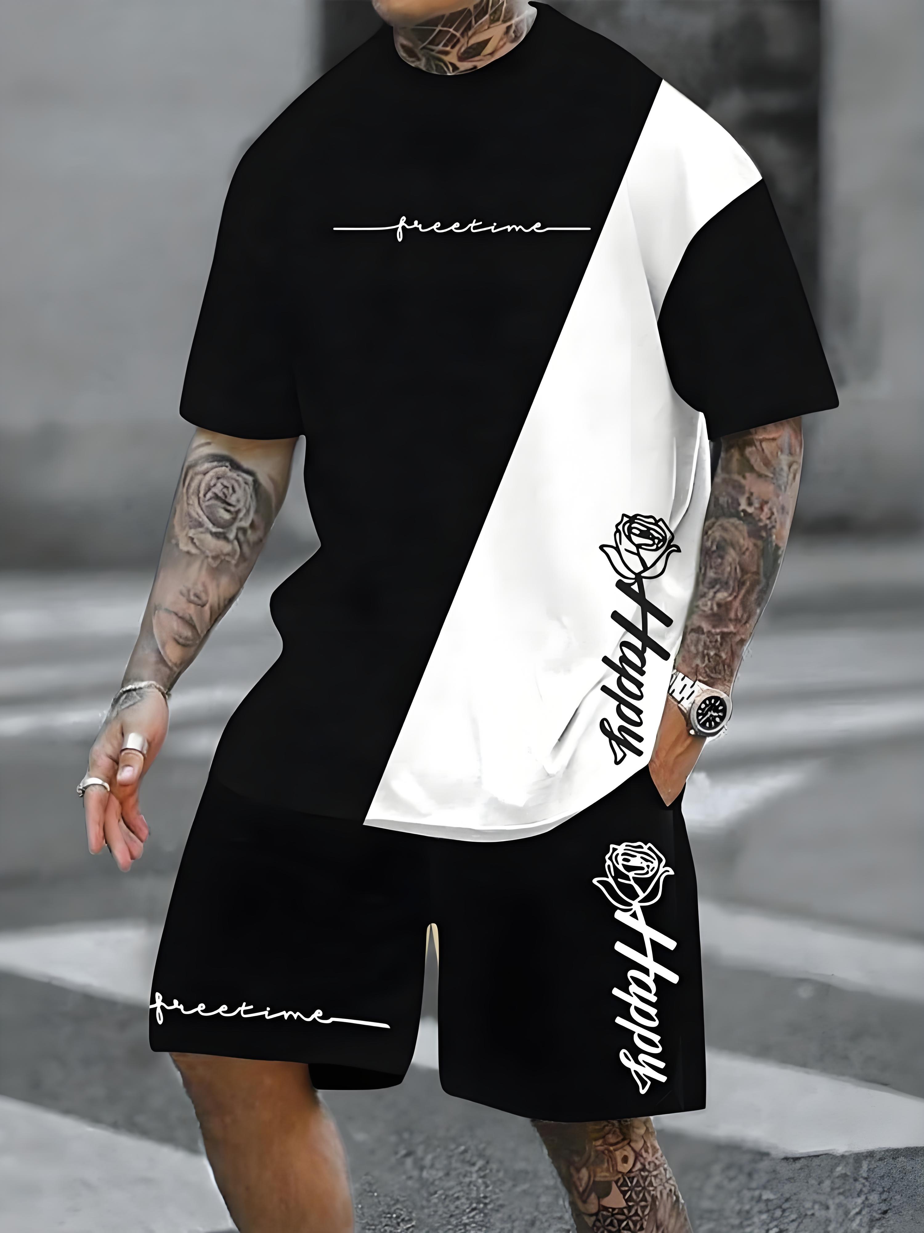 New Plus Size Men's T-shirt An – Summer Clothes Fashion recenzja i cena