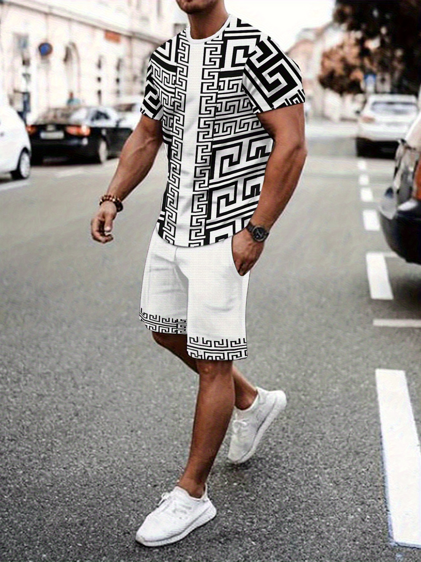 New Plus Size Men's T-shirt An – Summer Clothes Fashion recenzja i cena