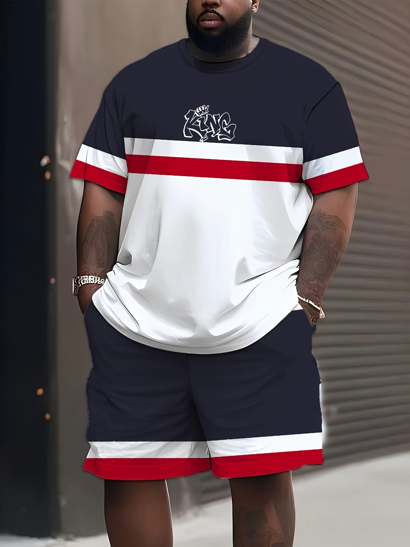 New Plus Size Men's T-shirt An – Summer Clothes Fashion recenzja i cena