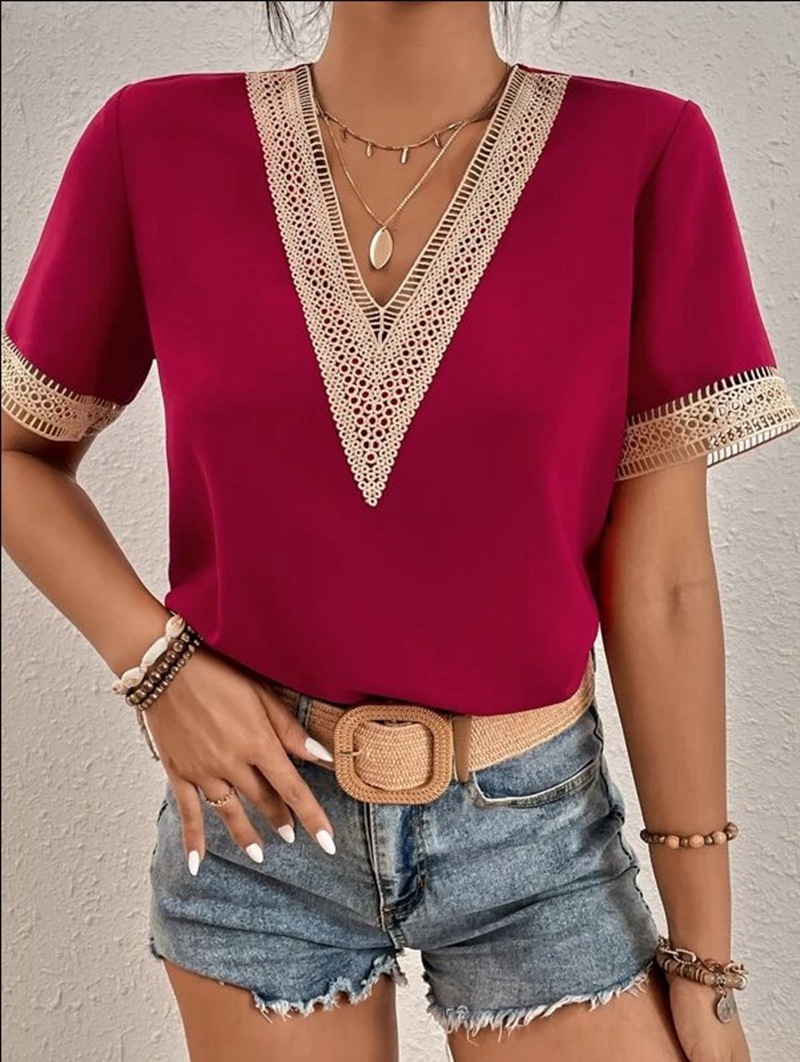 Elegant Blouse Fashion Short S – Summer Quilt recenzja i cena