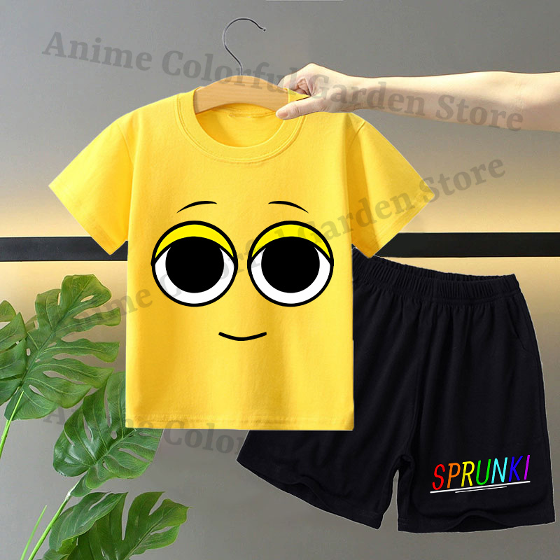 Sprunki 2pcs T-shirt and Short – Summer Clothing Girls recenzja i cena