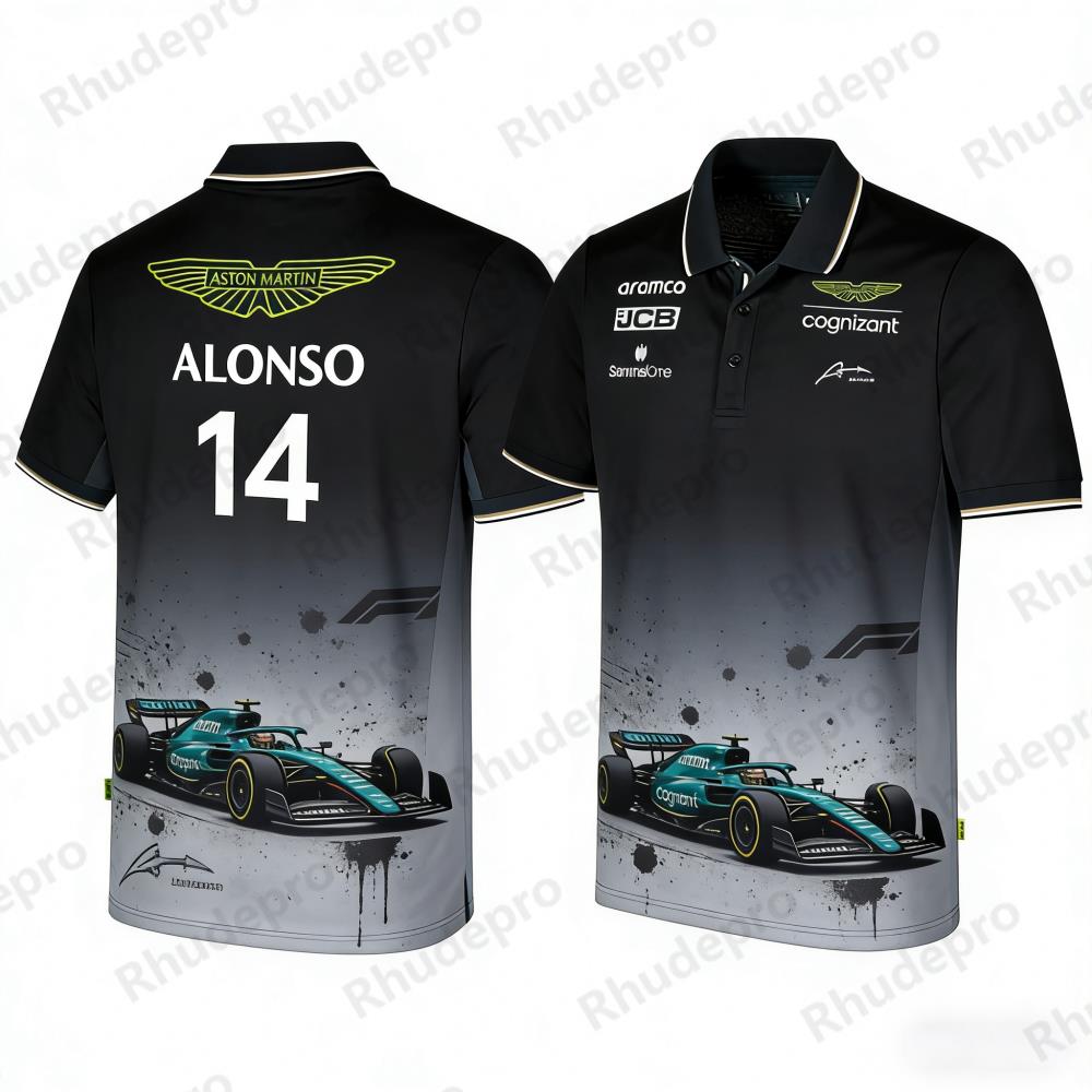 Aston Martin Polo Shirt Outdoo – Summer Clothing Motorcycle recenzja i cena