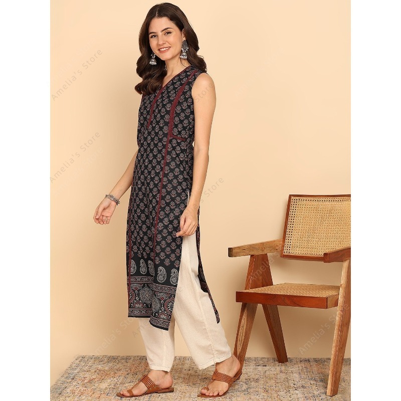 Indian Ethnic Style Women's Bl – Summer Clothing Pakistan recenzja i cena