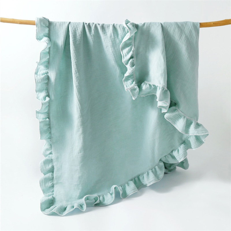 ins new baby solid color lace  – Summer Quilt recenzja i cena